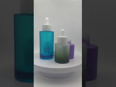 Botella de vidrio de 15 ml, 20 ml, 30 ml, 50 ml y 100 ml con fondo de espesor redondo